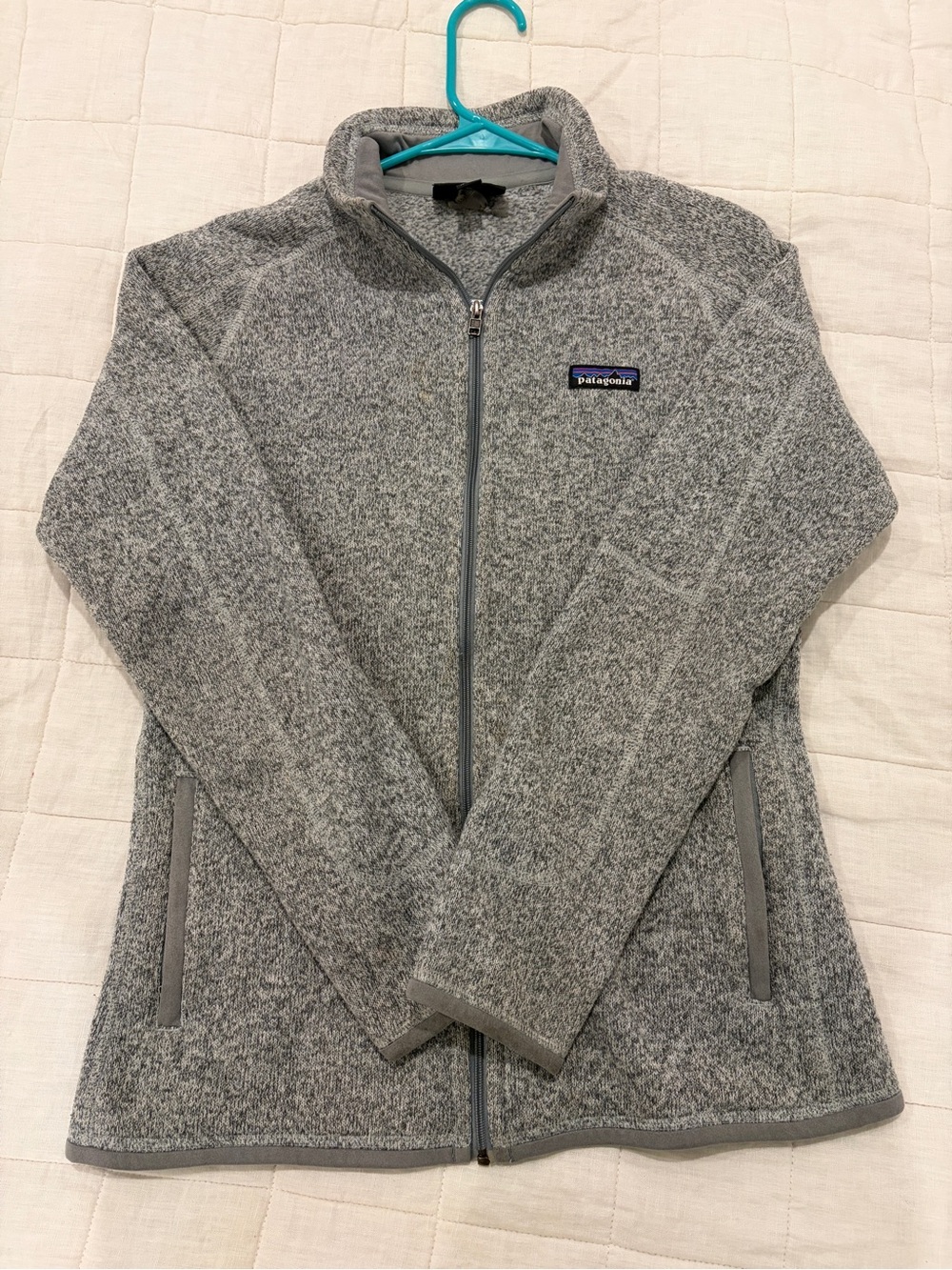 Patagonia Women’s Grey Better Sweater Full-Zip Fleece Jacket